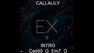ex by calllalily lyrics with chord