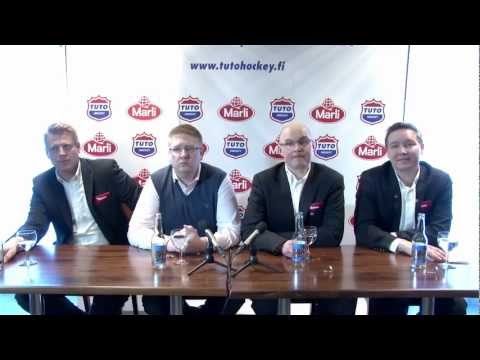 TUTO Hockeyn tiedotustilaisuus 22.3.2013