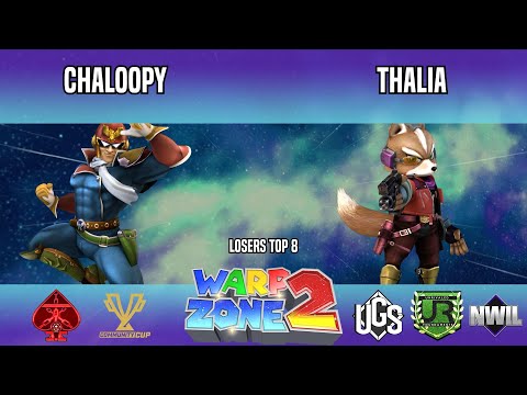 Warp Zone 2 - Losers Top 8 - Chaloopy(Captain Falcon) Vs. Thalia(Fox)