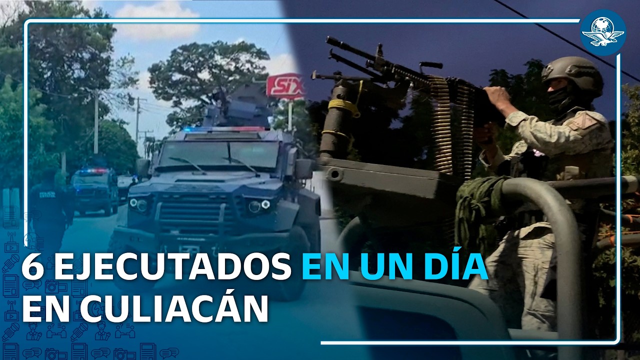 Culiacán vive jornada sangrienta con tortura, decapitados y ataques armados