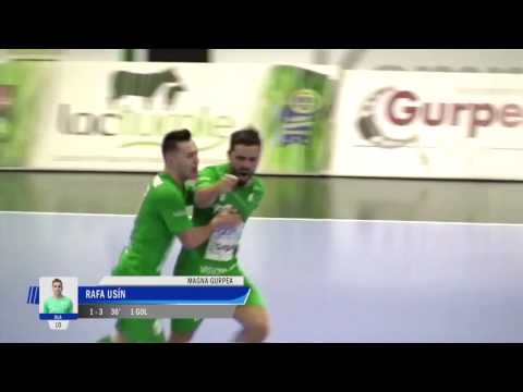 Gol Rafa Usín (1-3) Magna Gurpea - Movistar Inter J10, 1Div