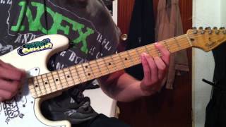 180 Degrees (Nofx) How To Play guitar cover