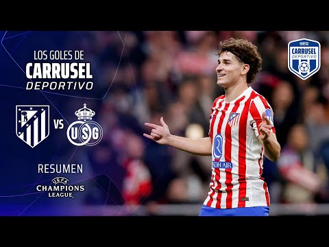 Comfortable victory at the Metropolitano - Goal highlights: Atlético de Madrid 3-1 St Gilloise