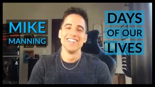 Mike Manning Talks About Joining Days of Our Lives | TV Insider video