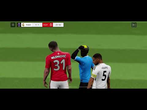 Real Madrid vs Nottingham  full match #messi