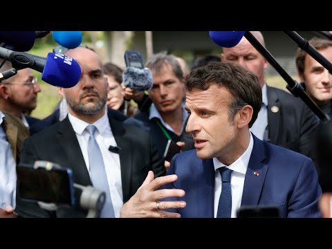 ...الانتخابات الرئاسية الفرنسية ماكرون في مرسيليا لاستقطاب أصوات اليسار قبل نحو أسبوع من الدورة