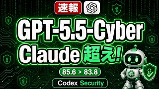 【速報】OpenAIがClaude超え！Codexが脆弱性をAIで自動で塞ぐ