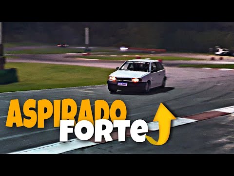 GOL BOLA ASPIRADO DE WEBER EMPURRANDO MINI COOPER NO TRACK DAY