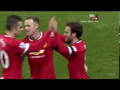 Juan Mata Manchester United 1 - 0   Cambridge United 2/3/2015