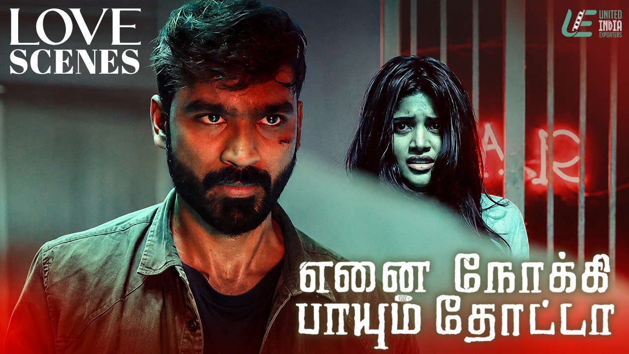 Enai Nokki Paayum Thotta Love Scenes | Dhanush | Megha Akash | Sasikumar | Sunaina