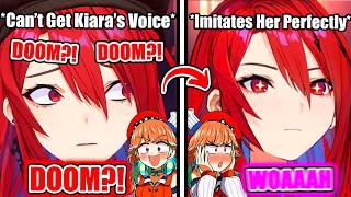 Liz Has To Say “DOOM?!” Multiple Times To Perfectly Imitate Kiara’s Voice