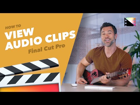 Ways to View Audio Clips in Final Cut Pro X