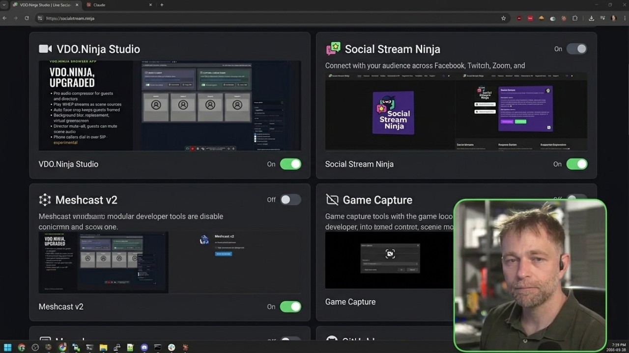 A year of building: VDO.Ninja, Social Stream Ninja and 20+ tools (rapid-fire tour)
