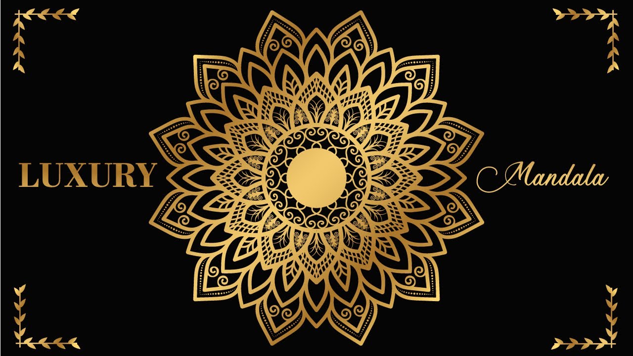 How to Make Luxury Mandala Background Design in Adobe illustrator