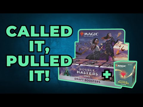 Double Masters 2022 Draft Booster Box + Double Masters VIP BONUS Opening! | Magic The Gathering