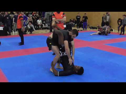 Thomas Magnitis vs Davis Asare - Grappling Industries London 2020 - No-Gi Adult - Advanced