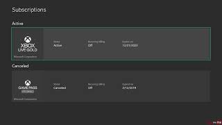 How to Turn On/Off Recurring Billing on Xbox Series Console