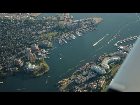 Flight Over Victoria, BC (Short)