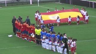 preview picture of video 'Himno de España (amistoso Puerto Rico - España)'