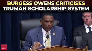 'Numbers don't lie': Burgess Owens flags alleged bias in Truman Scholarship prog