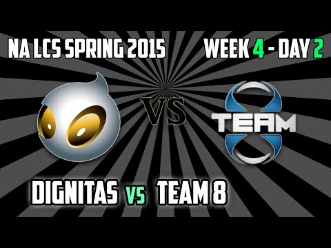 Dignitas vs Team 8 - Highlights - NA LCS Spring 2015 W4D2
