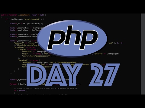 PHP Web Framework Day 27 Documenting The Project Part 10 maybe boring