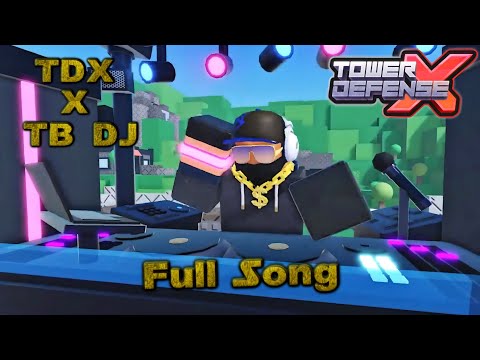 TDX x Tower Battles DJ, TDX x TB skin EDJ full song, roblox