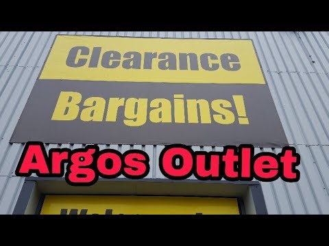 ARGOS Clearance Warehouse - Discount store ! Shop With Me