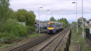 preview picture of video 'Ely to Peterborough Line, Whittlesey Station 10.05.2012'