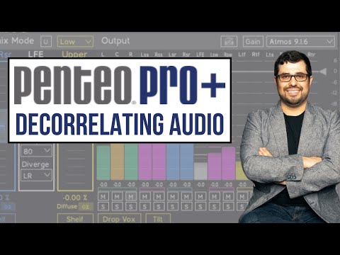 Decorrelating Audio with PenteoPro+ for Dolby Atmos Mixing