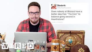 Blizzard's Ben Brode Answers Hearthstone Questions From Twitter | Tech Support | WIRED video