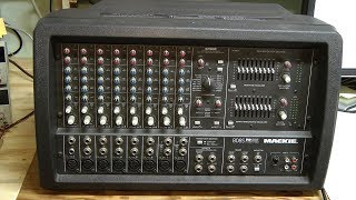 Video thumbnail for #70 - Mackie 808s powered mixer repair by FeedbackLoop