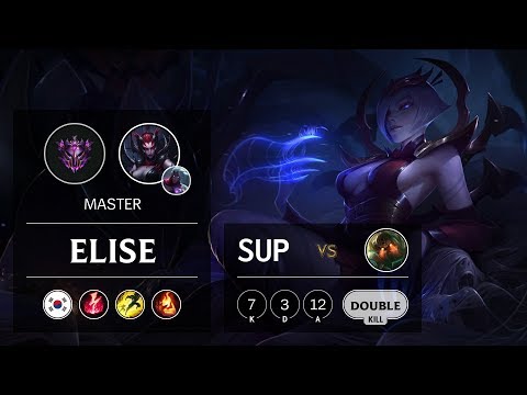 Elise Support vs Nautilus - KR Master Patch 9.21