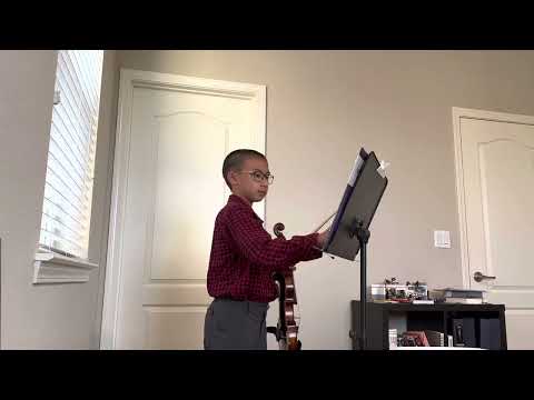 2022 RPYO Audition – Dominic Hernandez, violin, YSO