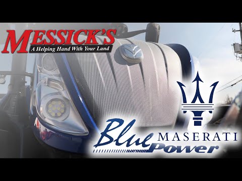 The Maserati BLUE POWER Tractor | New Holland T7.315