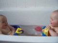 Charlotte And Thomas First Bathtime II