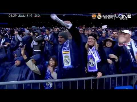 Real Madrid vs Sporting Gijon 2-1   Full Match Highlights HD