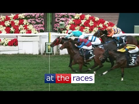 ROMANTIC WARRIOR denies LUXEMBOURG in Longines HONG KONG CUP epic!