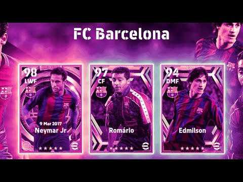 11k Big Time 98 Neymar Jr, 97 Romário, 94 Edmilson - FC Barcelona Epic Pack Opening - eFootball 2023