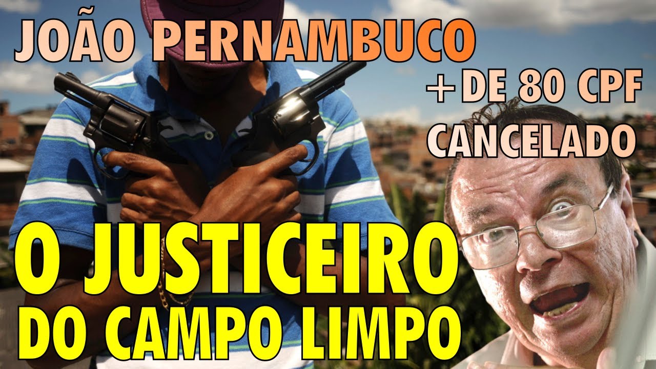 Gil Gomes conta a história de João Pernambuco o justiceiro (Pé de Pato) do Campo Limpo nos anos 80