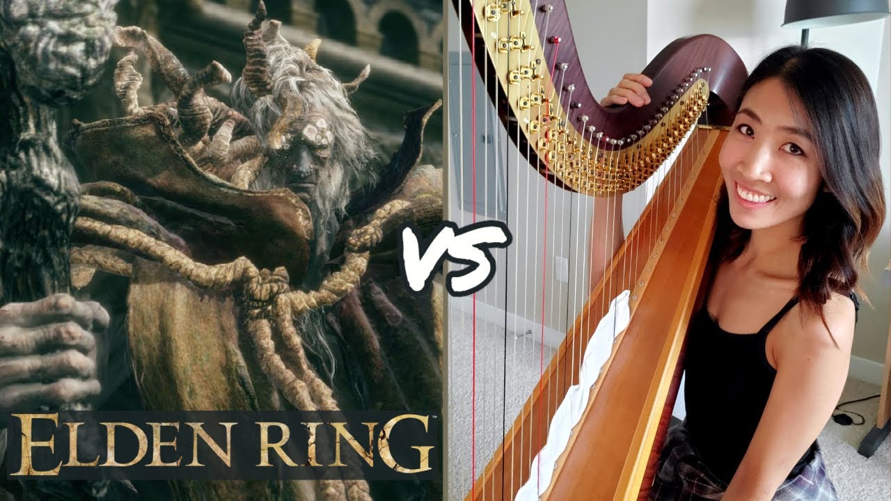I beat Margit the Fell Omen with my harp! - YouTube