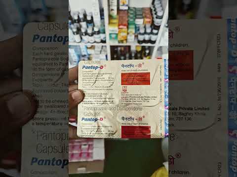Pantop D capsule // best medicine for gas // cures acidity // cures burning sensation in the stomach