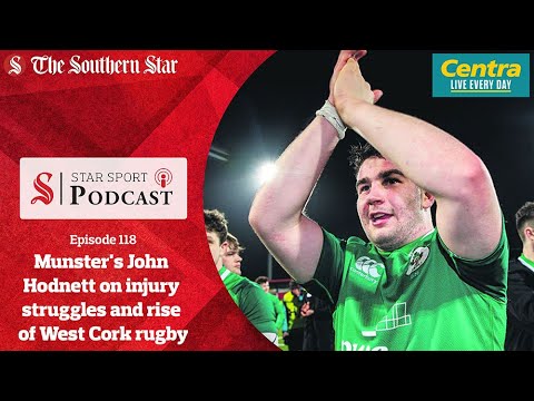 Munster's John Hodnett on injury struggles and rise of West Cork rugby