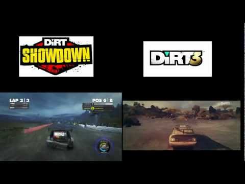 Dirt Showdown vs. Dirt 3 - Graphics [HD]