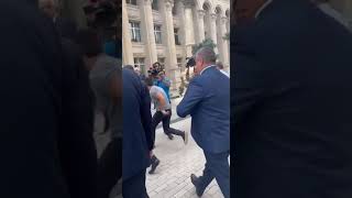 Նոր կադրեր Եվլախում Արցախի և Ադրբեջանի պատվիրակությունների հանդիպումից #kentrontv #բանակցություններ