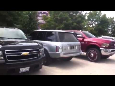 The Chicago Bears parking lot