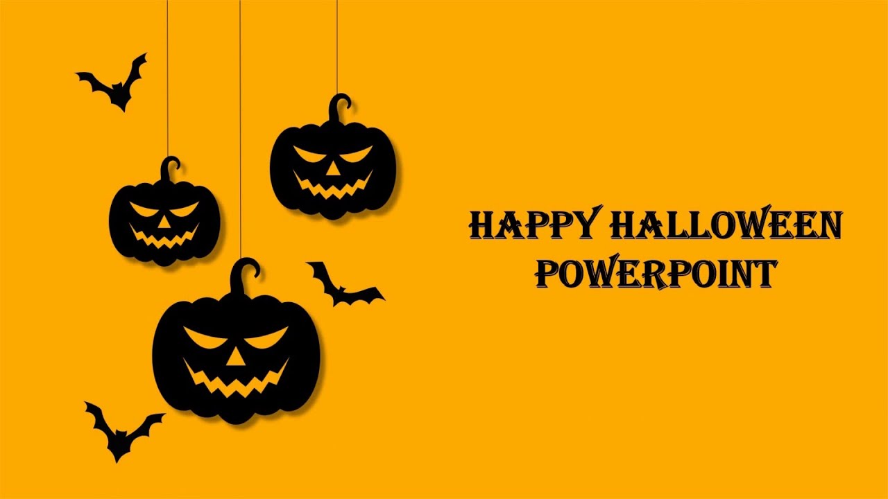 Happy Halloween PowerPoint Presentation
