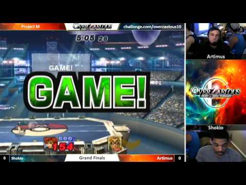 OverZaelous 10 PM - Artimus (GnW/Falcon) vs Shokio (Roy)