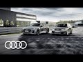 40 years of Audi Sport | Power, precision and an electrifying future