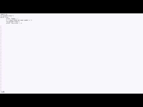 Python Clear Screen And Interactive Program On Macos